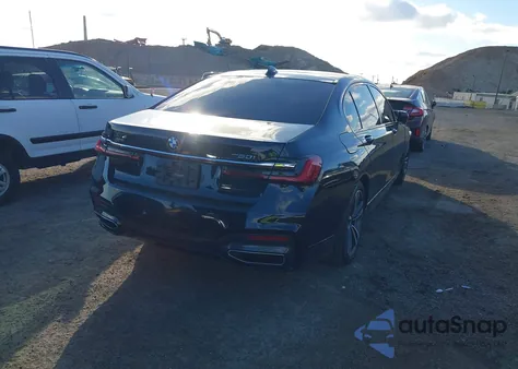 2020 BMW 750I xDrive from USA, damaged, VIN WBA7U2C08LGJ59741